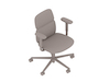 A generic rendering - Asari Chair – Mid Back – Height Adjustable Arms