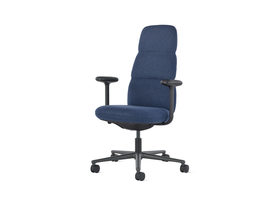 A photo - Asari Chair by Herman Miller–High Back–Fixed Arms