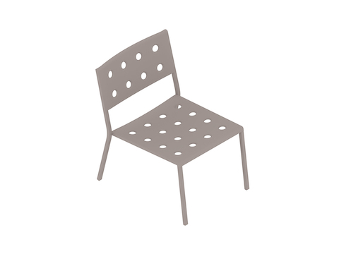 A generic rendering - Balcony Lounge Chair–Armless