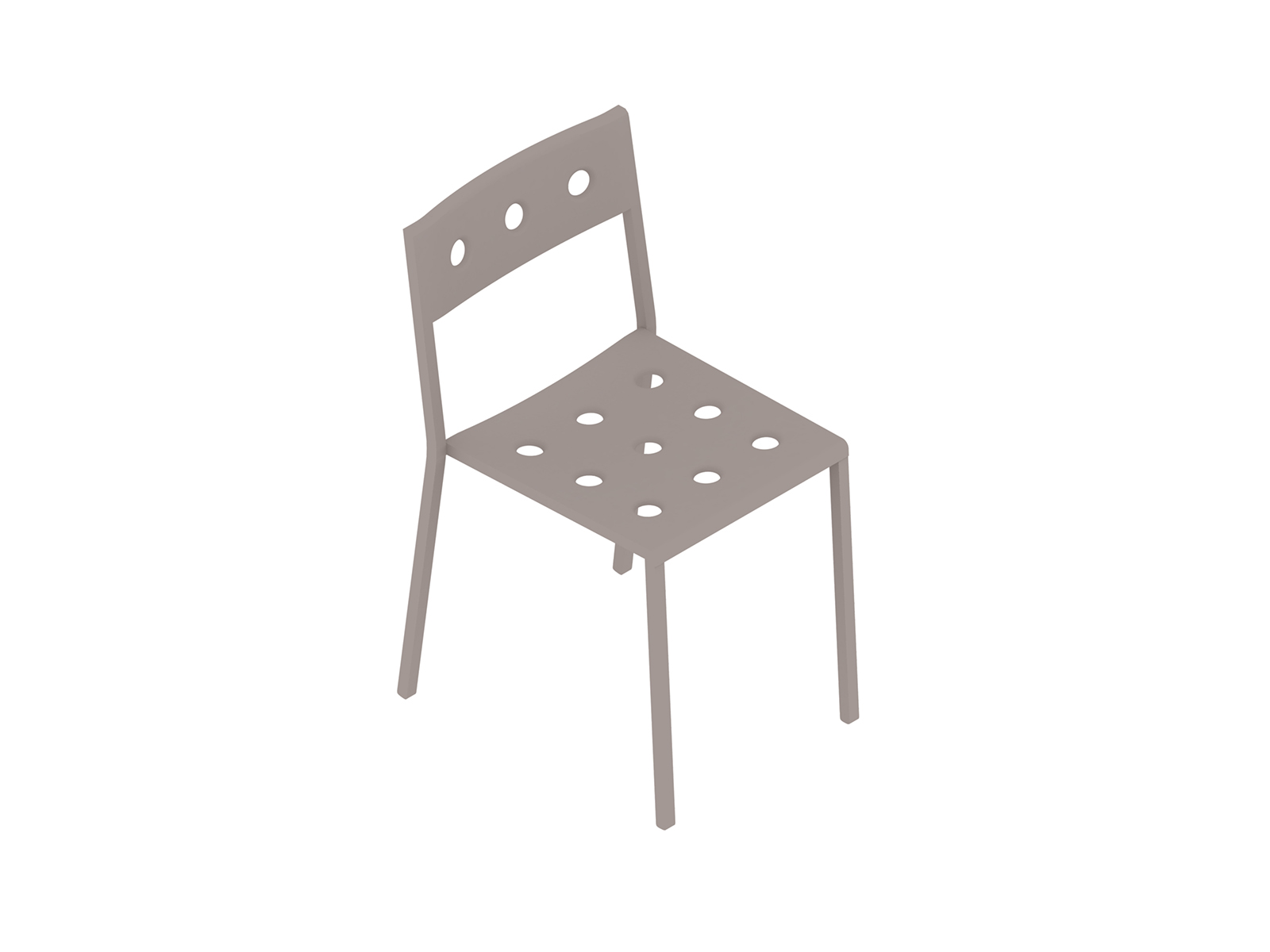 A generic rendering - Balcony Side Chair–Armless