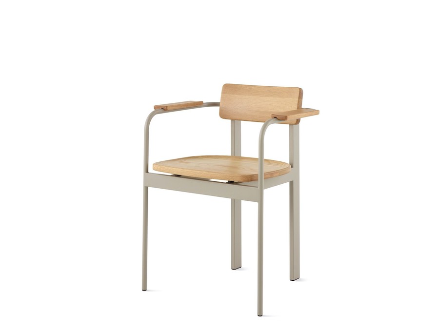 Uma foto - Cadeira Betwixt–Com braços–Madeira