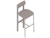 A generic rendering - Betwixt Stool–Bar Height–Upholstered