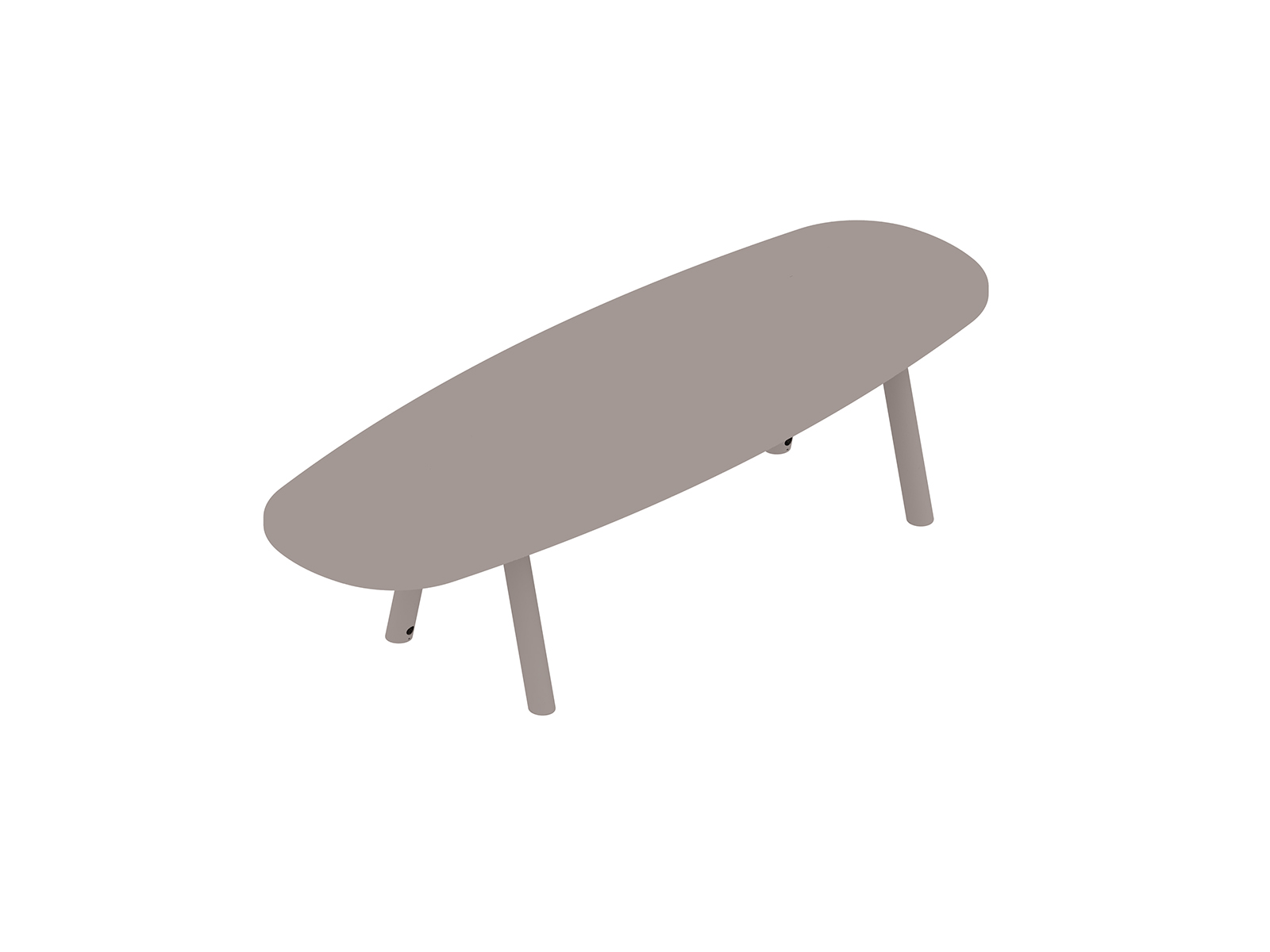 A generic rendering - Boa Table–Boat–Seated Height