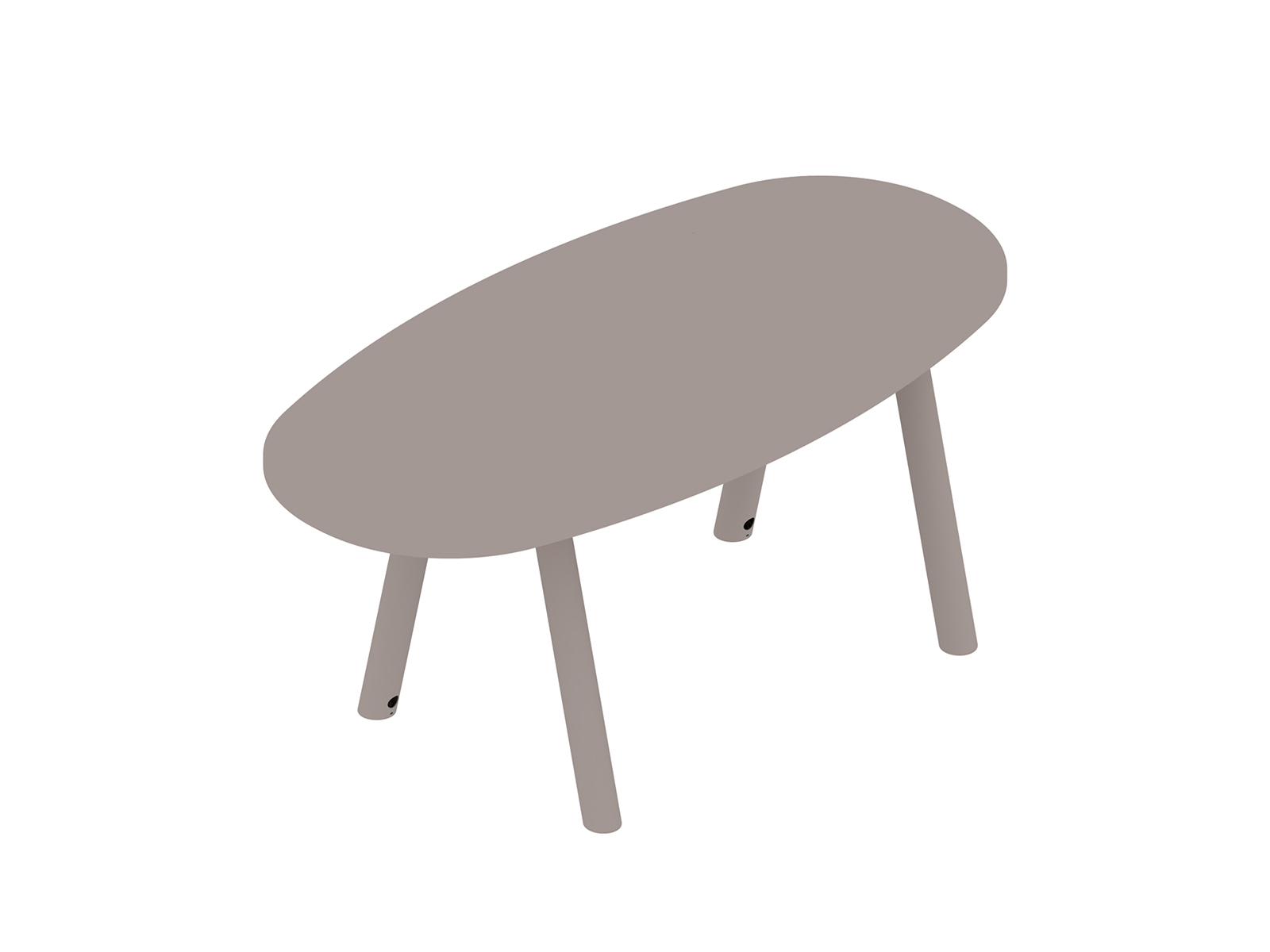 A generic rendering - Boa Table–Oval–Counter Height