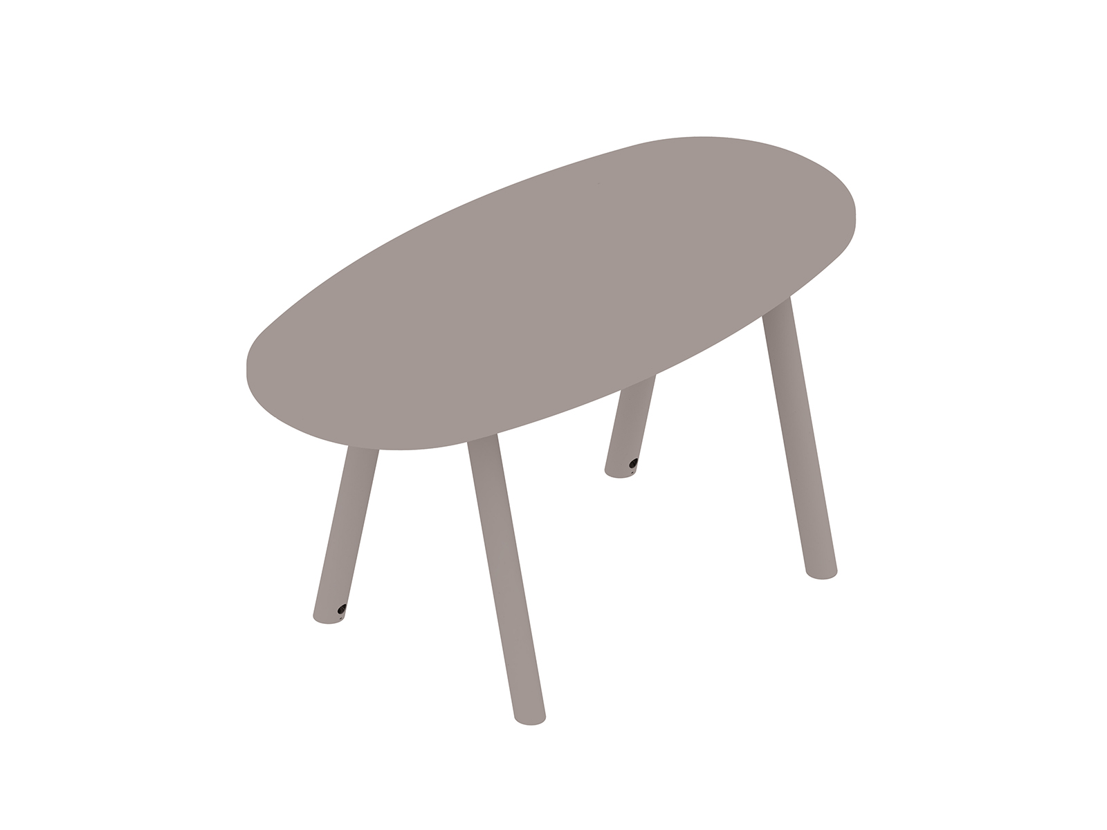 A generic rendering - Boa Table–Oval–Standing Height