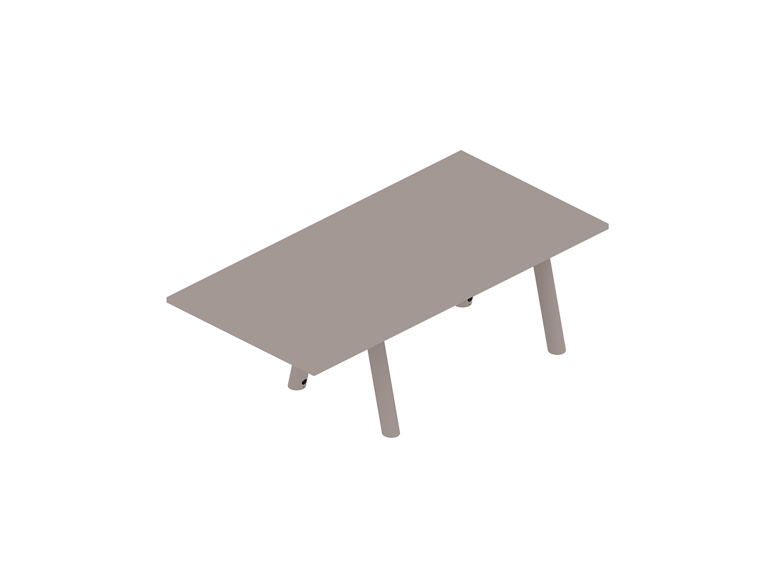 A generic rendering - Boa Table–Rectangular–Seated Height