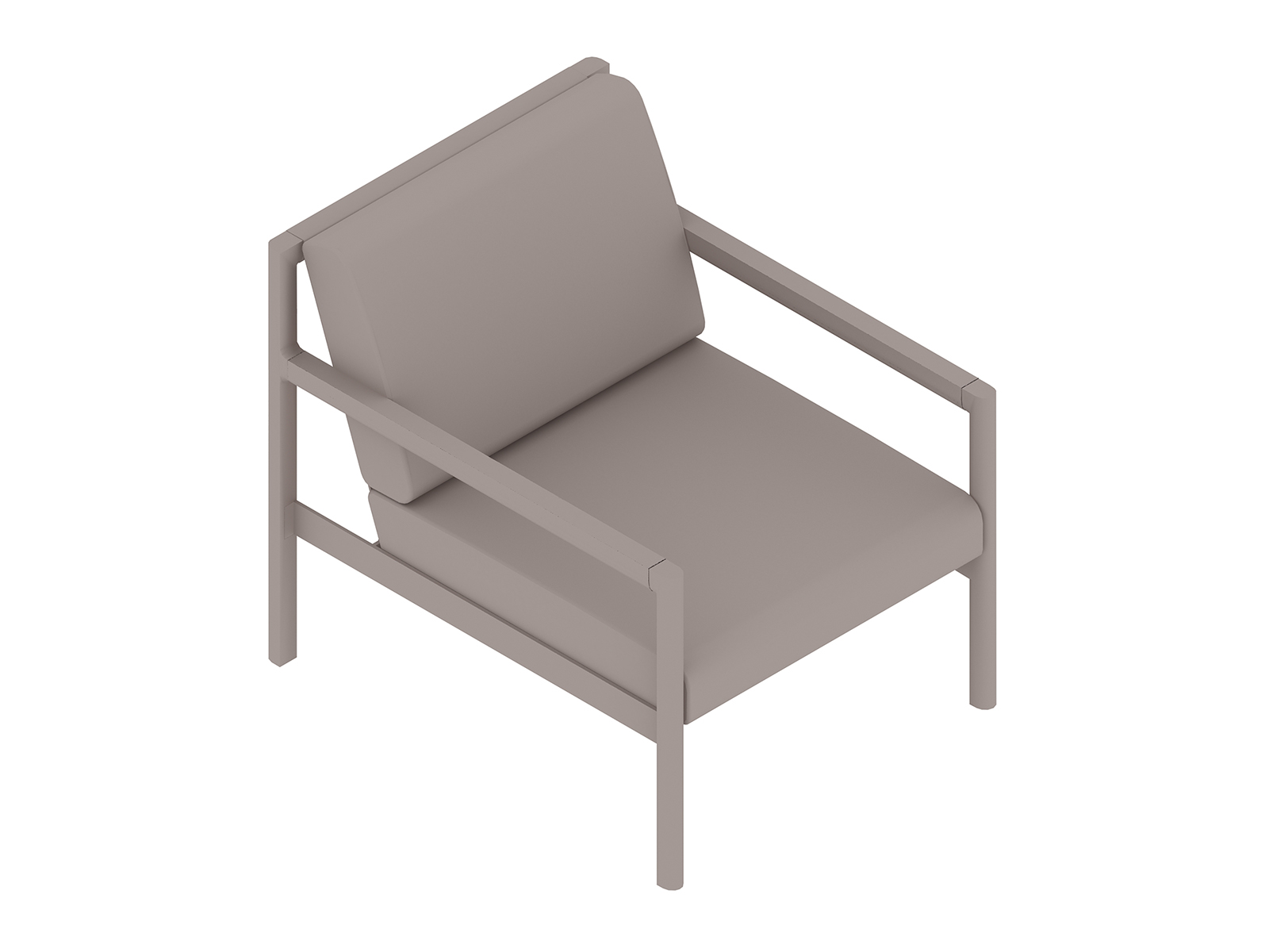 Uma renderização genérica - Lounge Chair Brabo