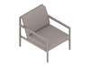 A generic rendering - Brabo Lounge Chair