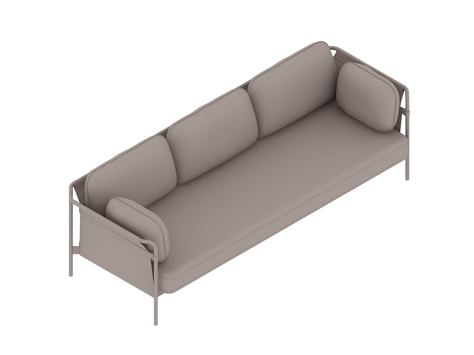 A generic rendering - Can Sofa–3 Seat