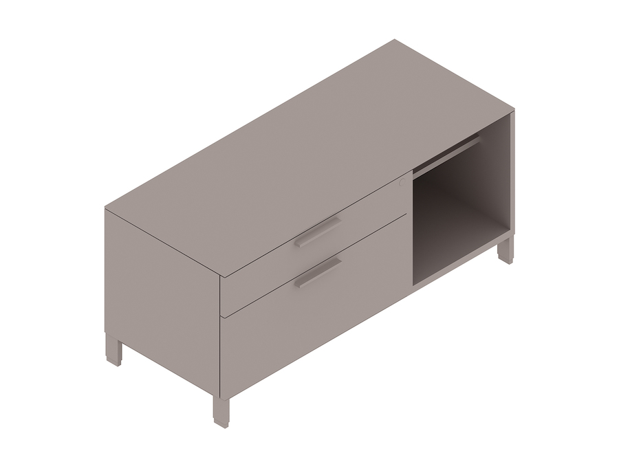 A generic rendering - Canvas Storage–Metal Lower Storage