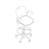 A line drawing - Caper Multipurpose Stool