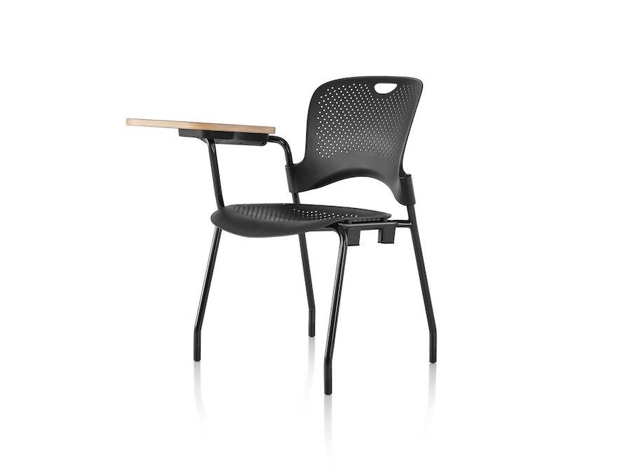 Uma foto - Cadeira Empilhável Caper–Prancheta–Braço direito