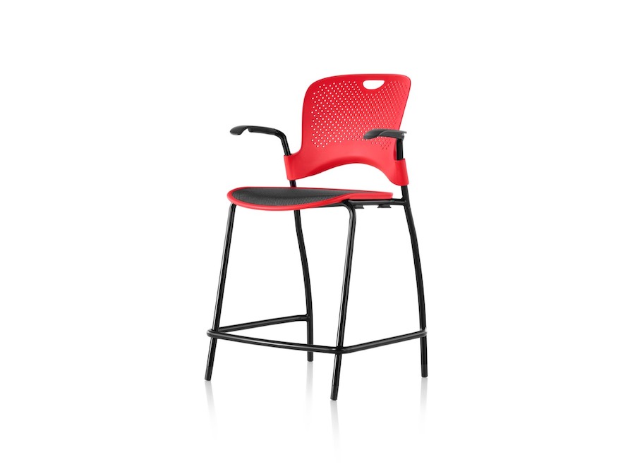A photo - Caper Stacking Stool–Counter Height