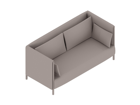 A generic rendering - ColourForm Sofa–2 Seat–With Arms