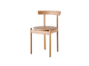 Een foto - Comma-stoel – zonder armleuningen – houten zitting