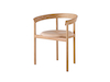 Ein Foto - Comma Stuhl – mit Armlehnen – gepolsterte Sitzfläche