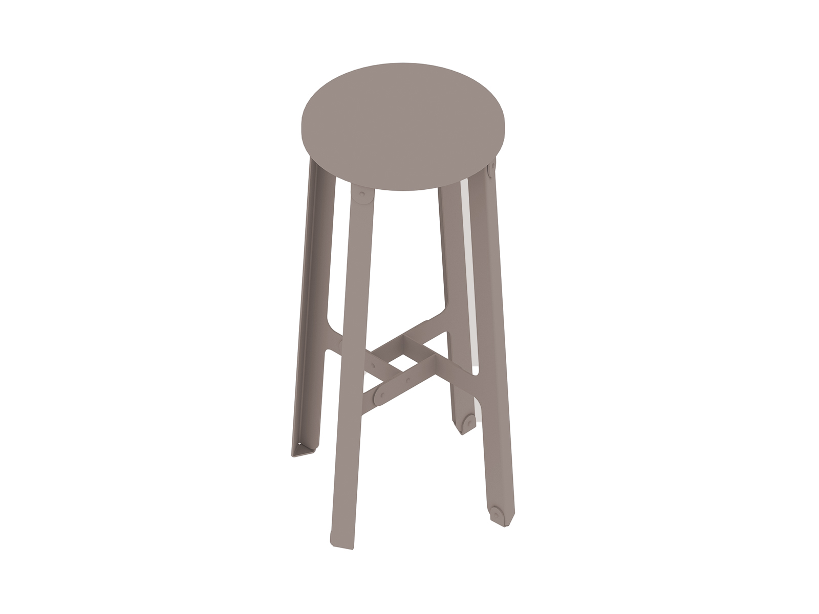 Rendu général : Tabouret Construct–Hauteur bar