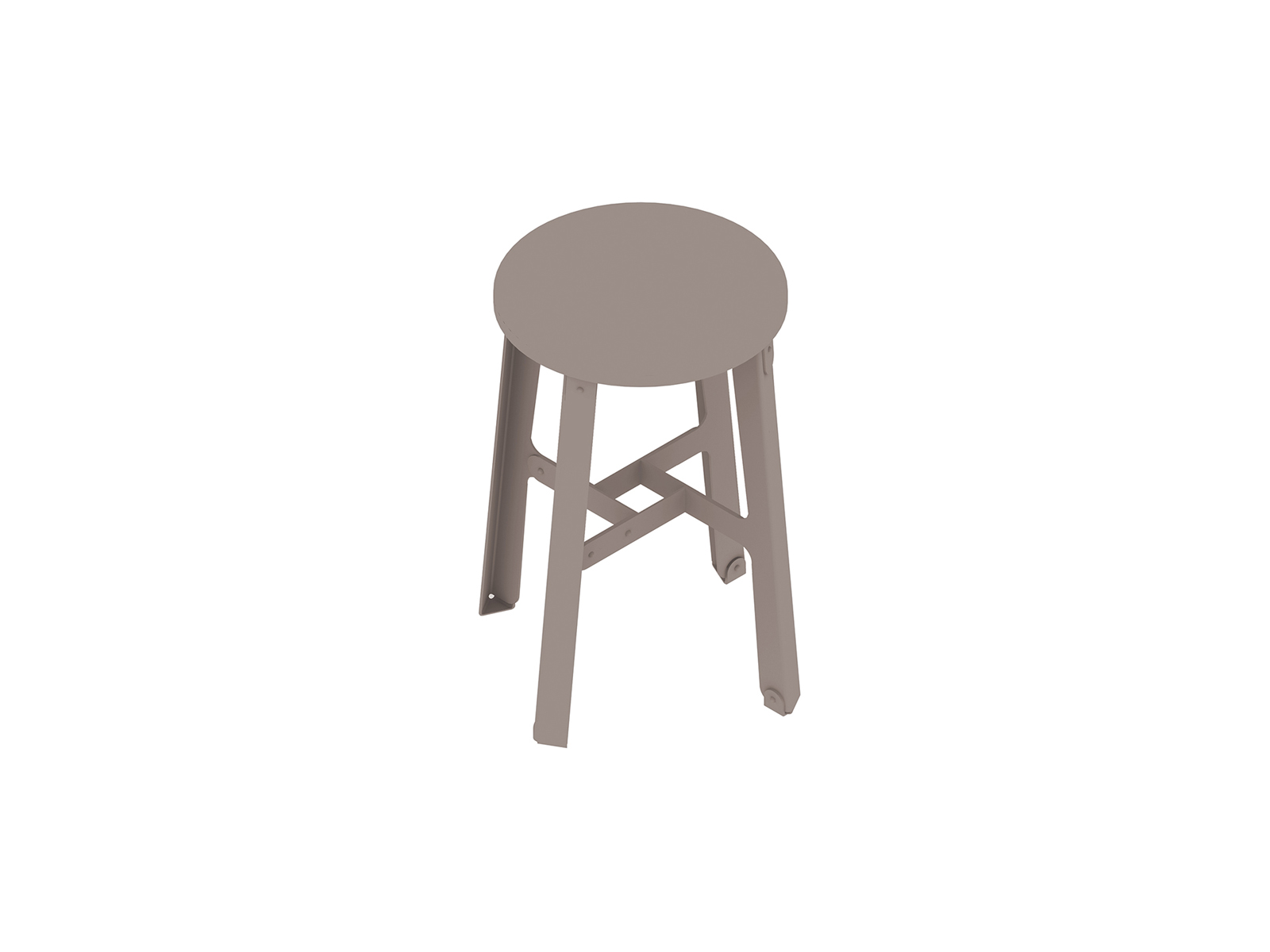 A generic rendering - Construct Stool–Low