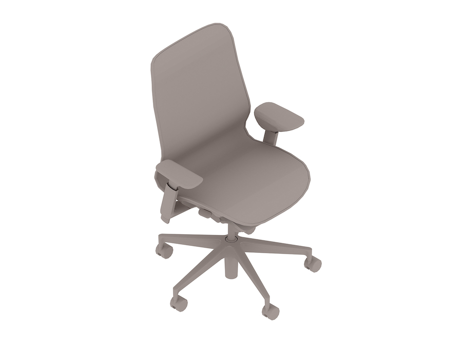 A generic rendering - Cosm Chair–Mid Back–Height Adjustable Arms