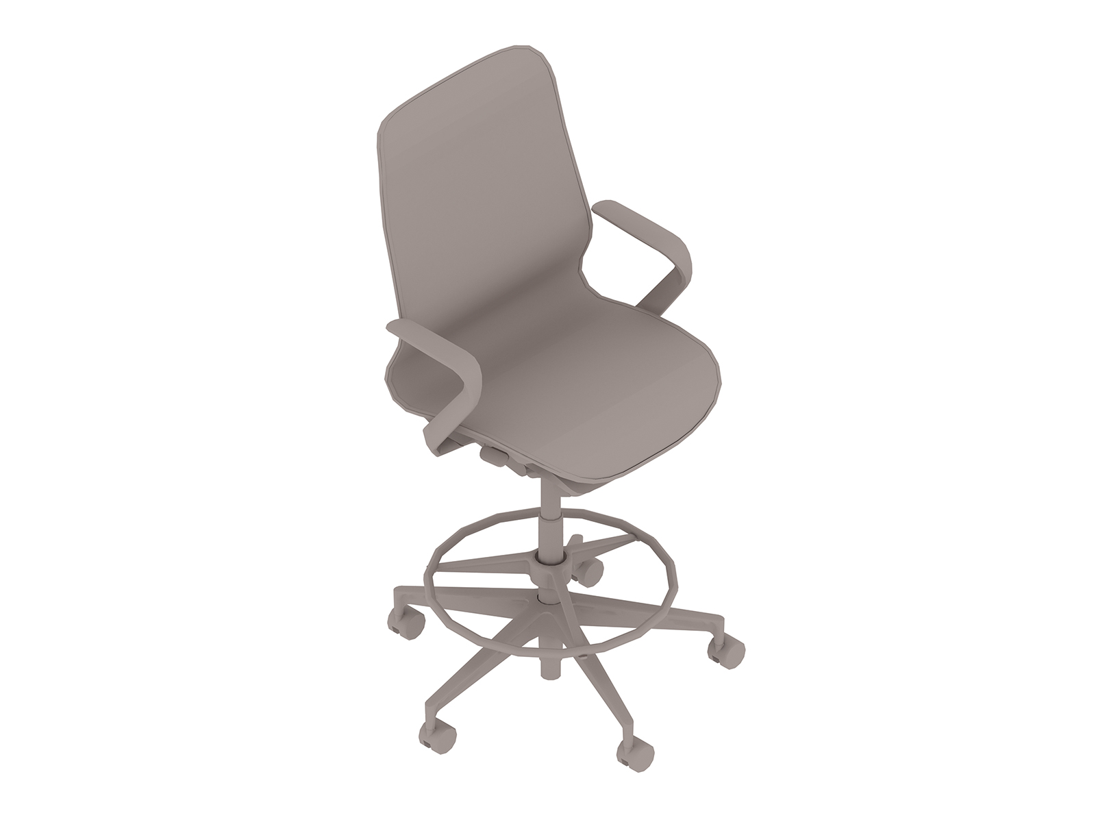 A generic rendering - Cosm Stool–Mid Back–Fixed Arms