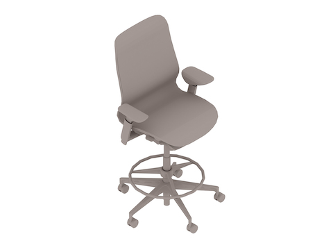A generic rendering - Cosm Stool–Mid Back–Height Adjustable Arms