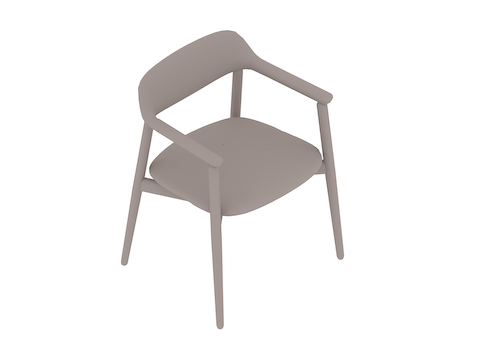A generic rendering - Crosshatch Side Chair