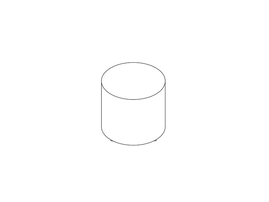 A line drawing - Cylinder Table