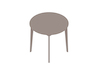 A generic rendering - Dalby Café Table–Round