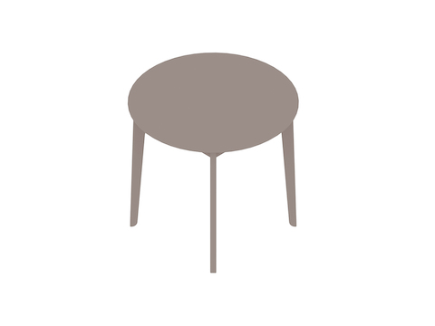 Uma renderização genérica - Mesa de café Dalby–Redonda
