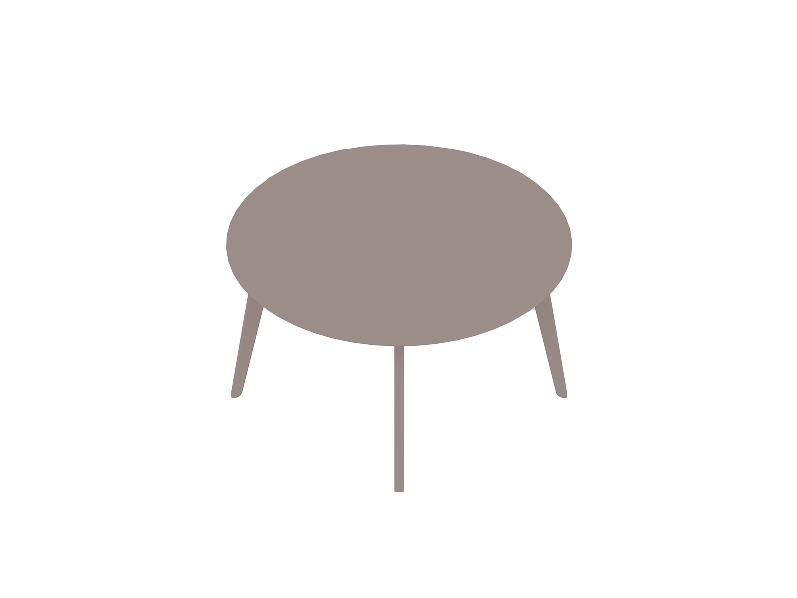 Een generieke rendering - Dalby-conferentietafel–rond