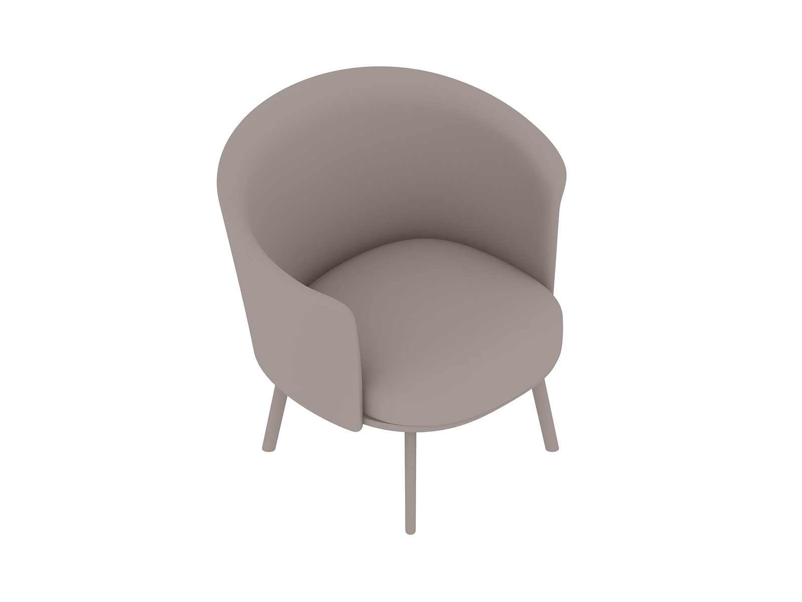 A generic rendering - Dorso Lounge Chair