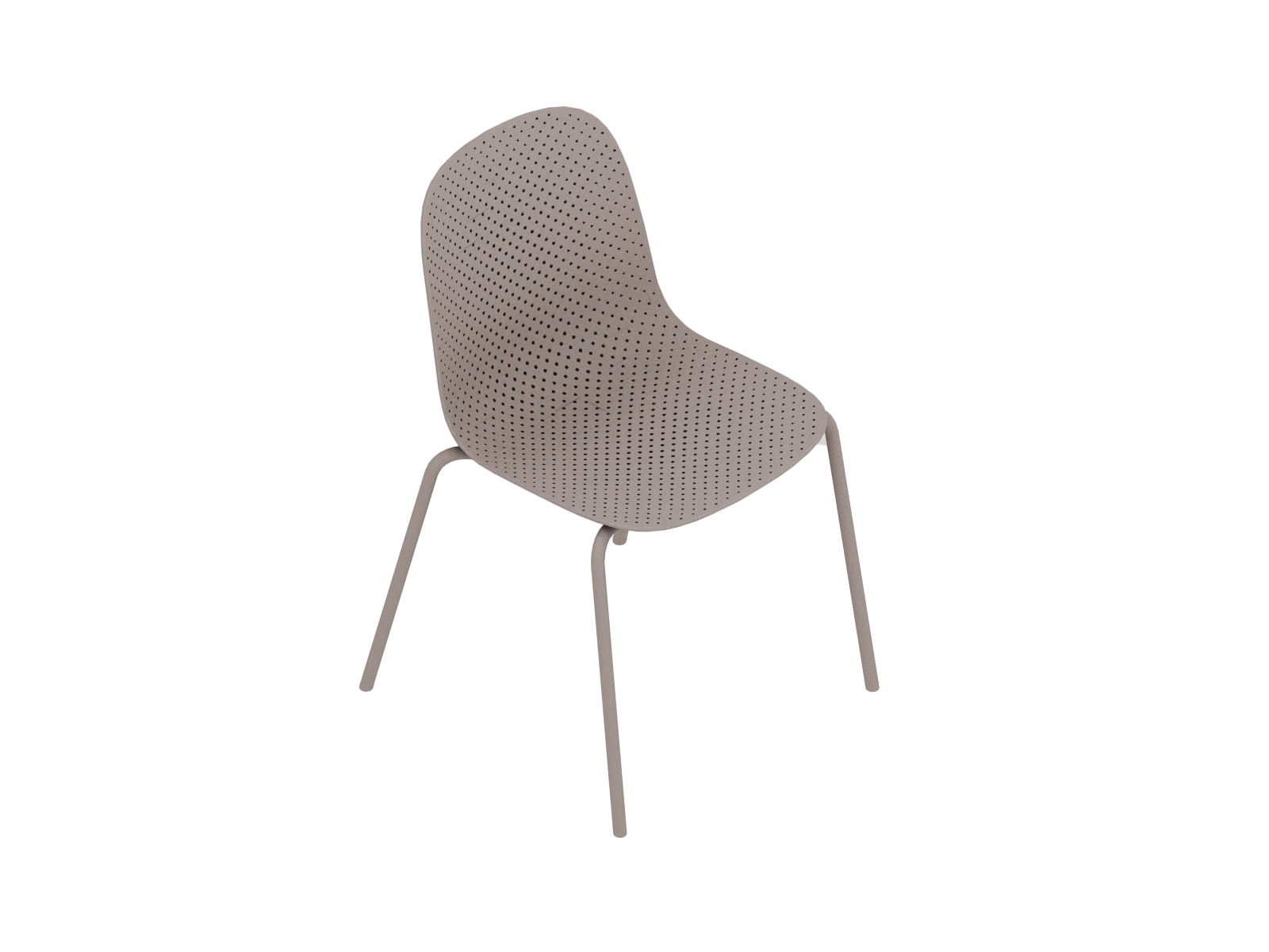 A generic rendering - 13Eighty Chair–Armless