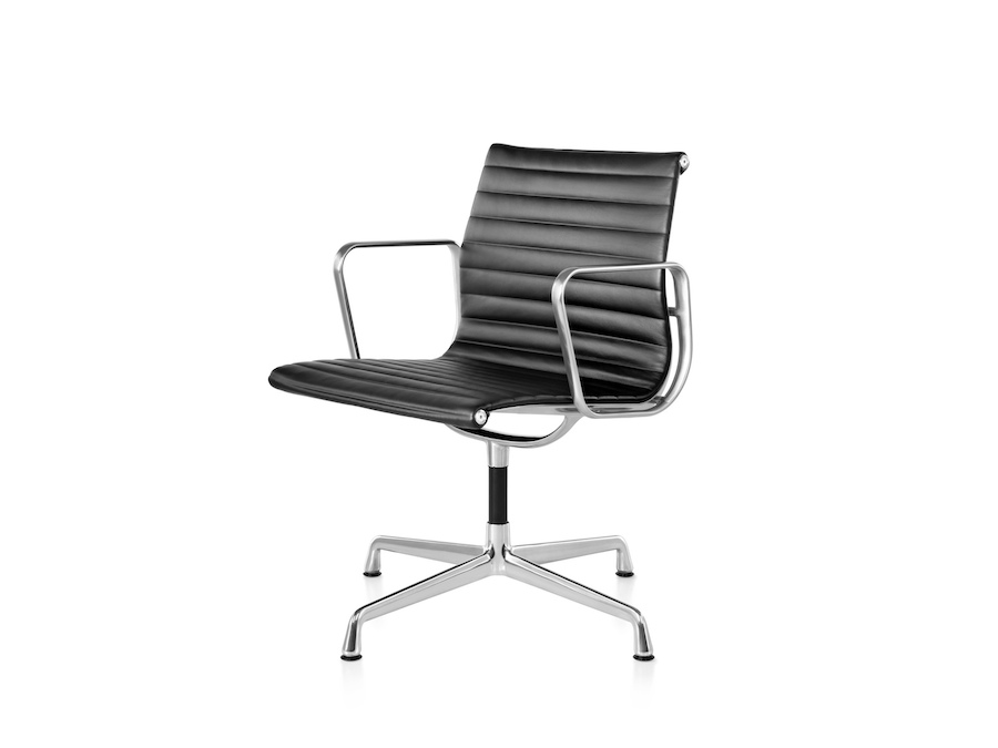 A photo - Eames Aluminum Group Side Chair–With Arms