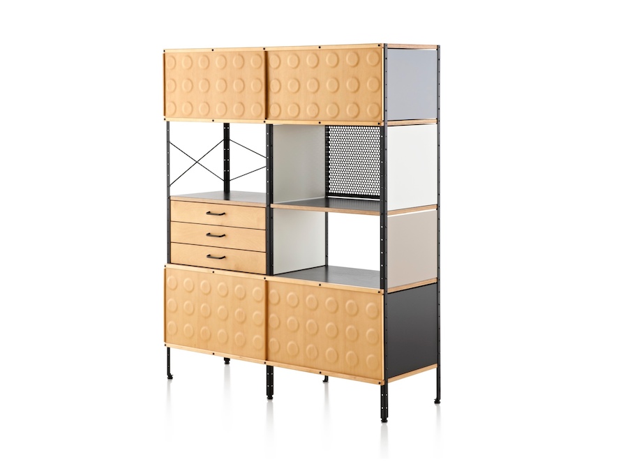 A photo - Eames Storage Unit–4 High by 2 Wide