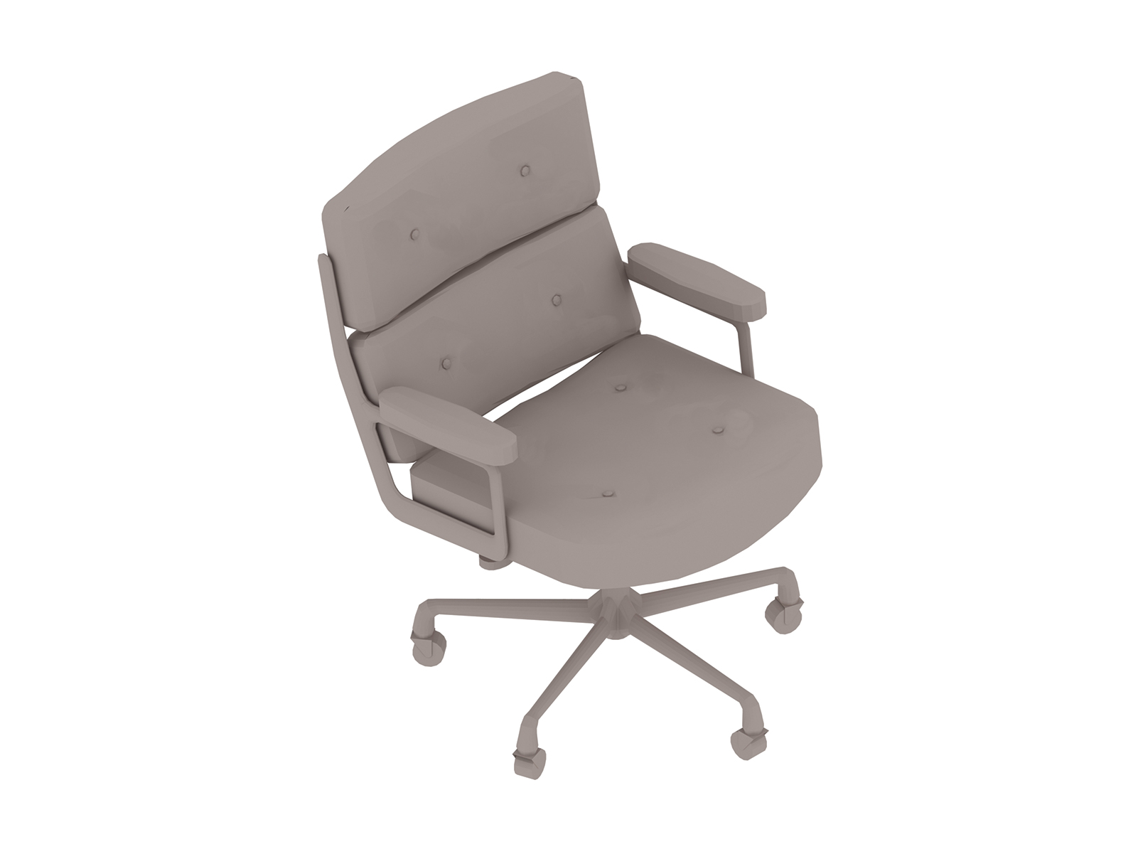 通用渲染图 - Eames主管椅