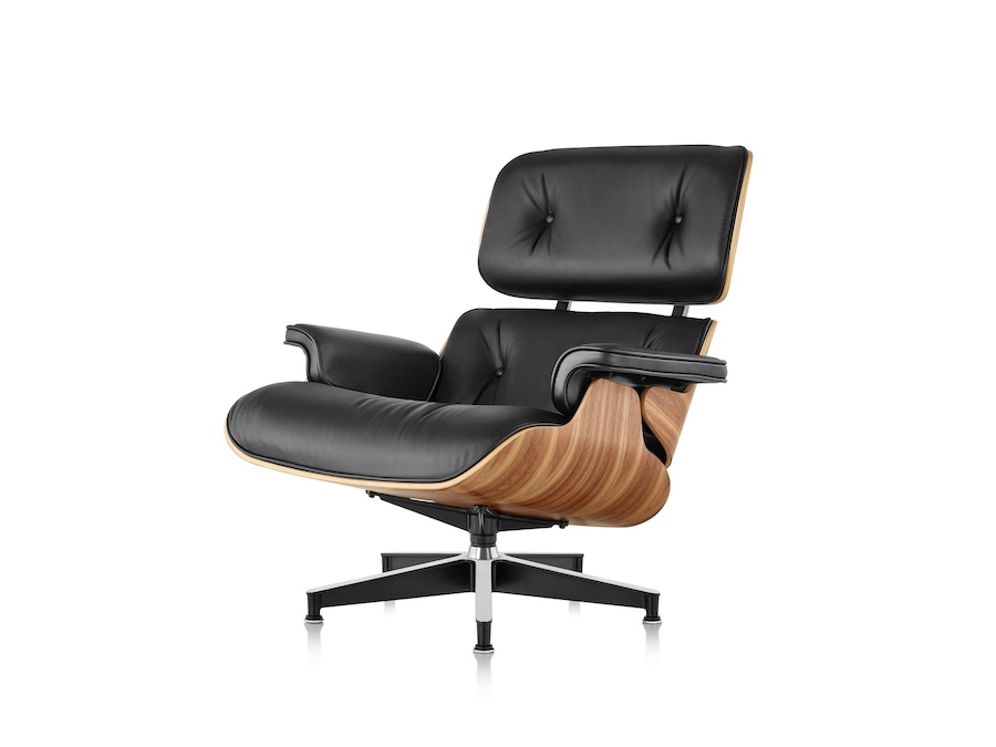 Eames Lounge Chair Tall 3d, Eames Tall Lounge Chair Dimensions