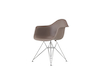 Uma foto - Cadeira com braços Eames Molded Plastic – Base de arame – Sem estofamento