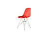 A photo - Eames Moulded Plastic Side Chair–Wire Base–Nonupholstered