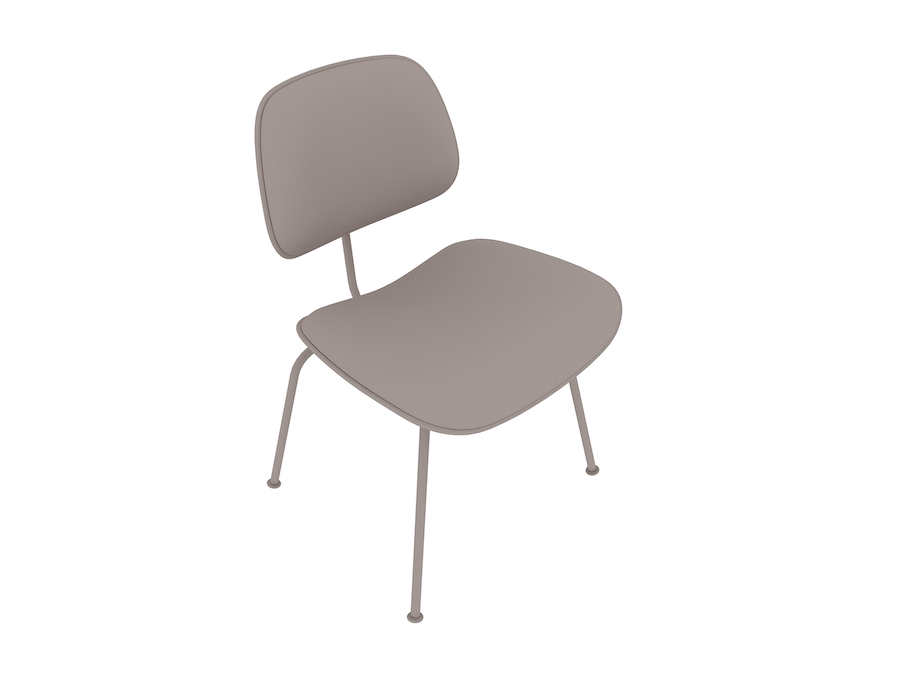 A generic rendering - Eames Molded Plastic Dining Chair–Fully Upholstered