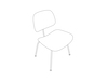 A line drawing - Eames Molded Plastic Dining Chair–Nonupholstered