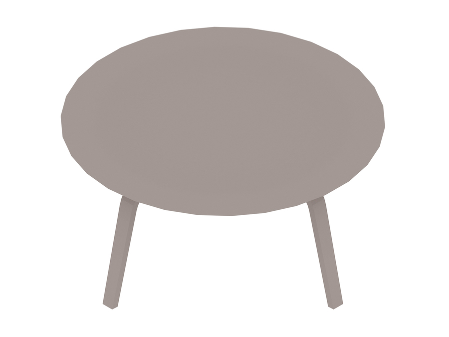 A generic rendering - Eames Molded Plywood Coffee Table–Wood Base