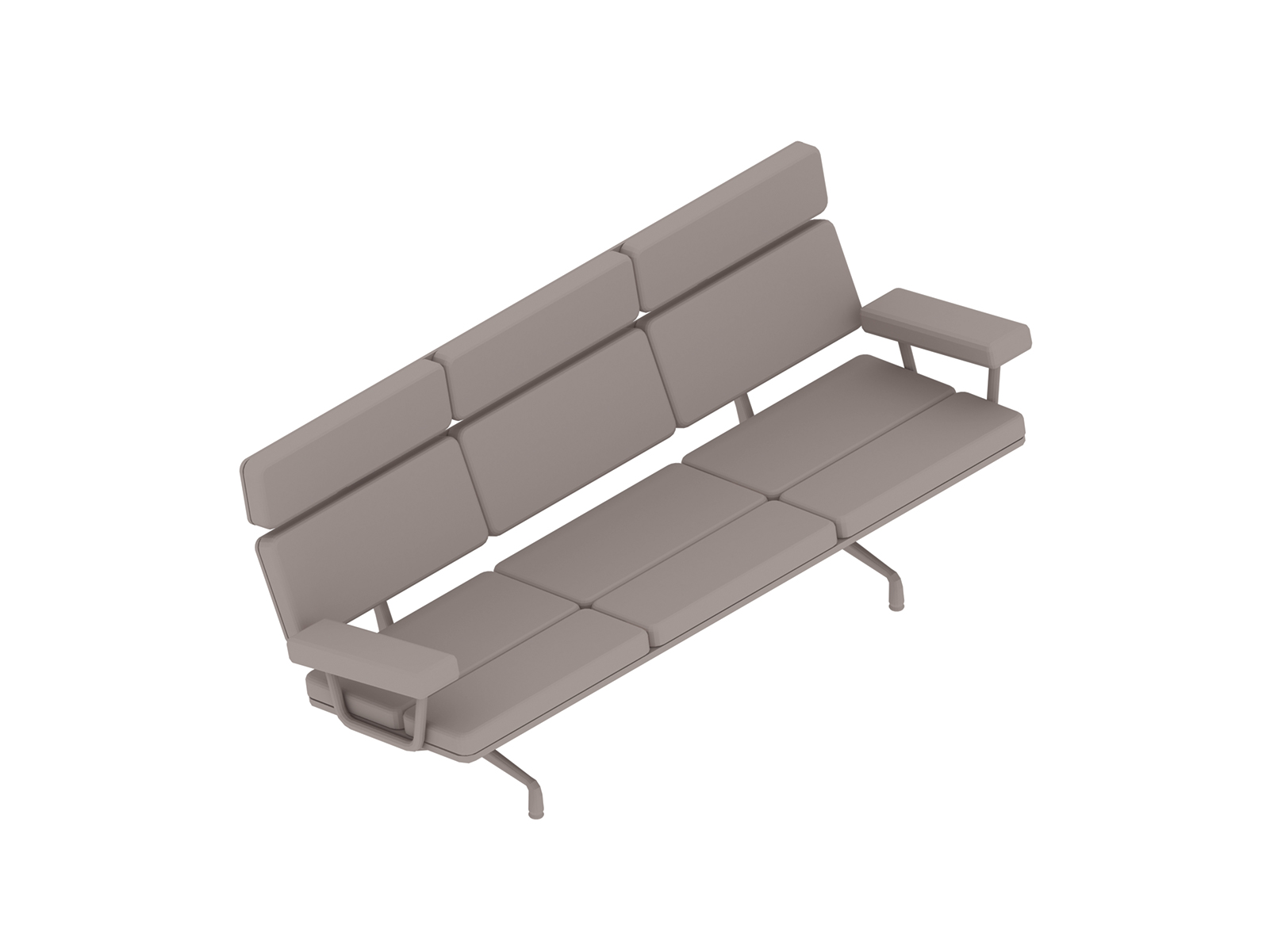 A generic rendering - Eames Sofa