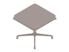 A generic rendering - Eames Soft Pad Ottoman