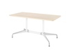 Una foto - Mesa Eames rectangular con base segmentada