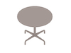 通用渲染图 - Eames桌子––圆桌–收缩底座