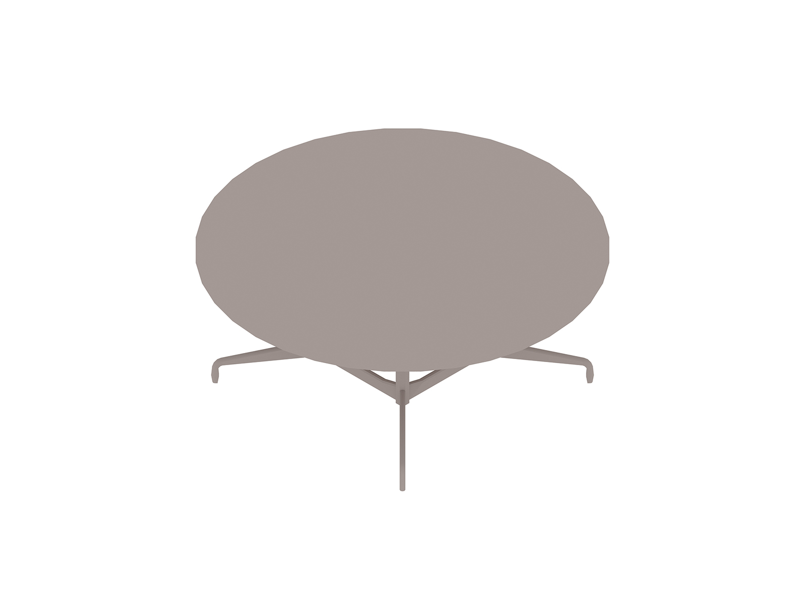 A generic rendering - Eames Table–Round–Segmented Base