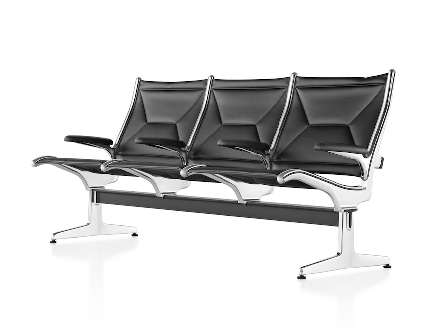 A photo - Eames Tandem Sling Seating