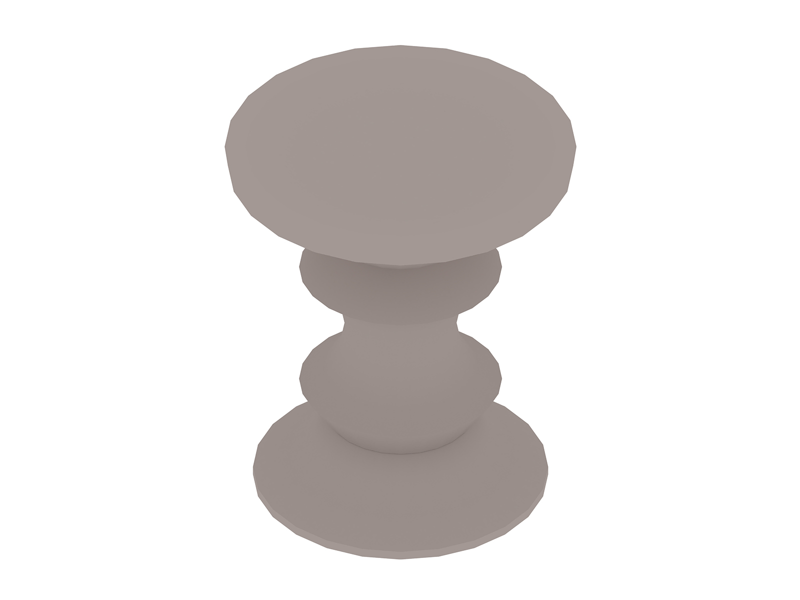 A generic rendering - Eames Turned Stool – A Shape