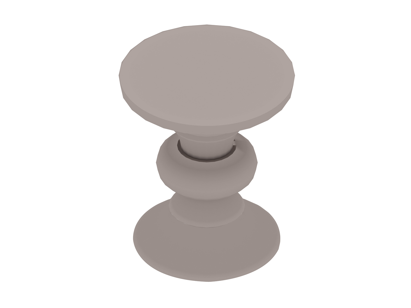 A generic rendering - Eames Turned Stool – B Shape