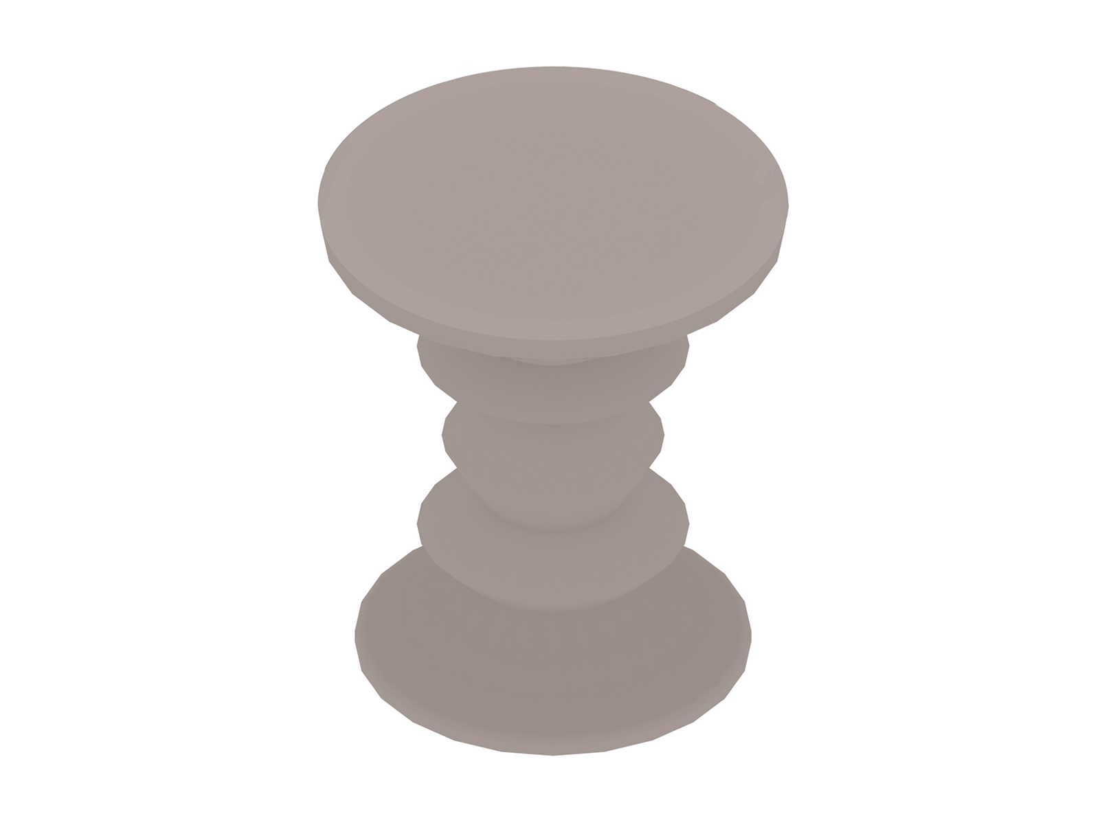 A generic rendering - Eames Turned Stool – C Shape